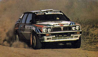 Lancia Delta Integrale Rally por Carlos Reutemann