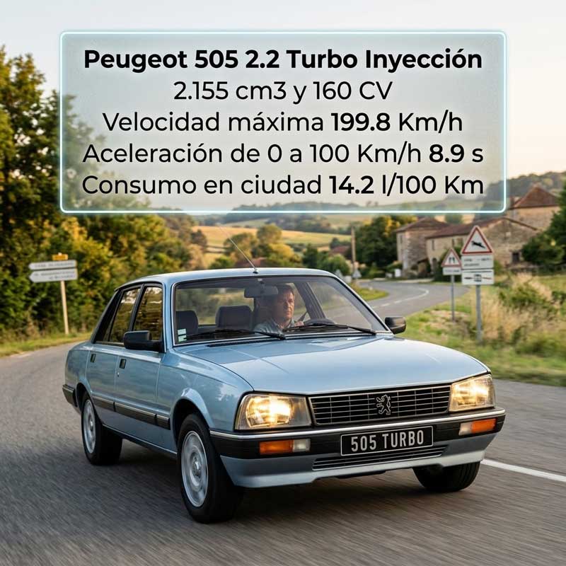 Peugeot 505 Turbo Inyección