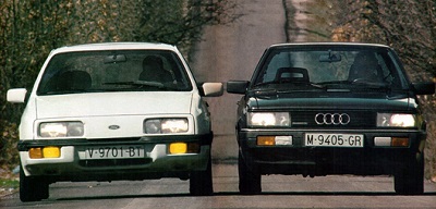 Audi 90 Quattro vs Ford Sierra XR 4x4