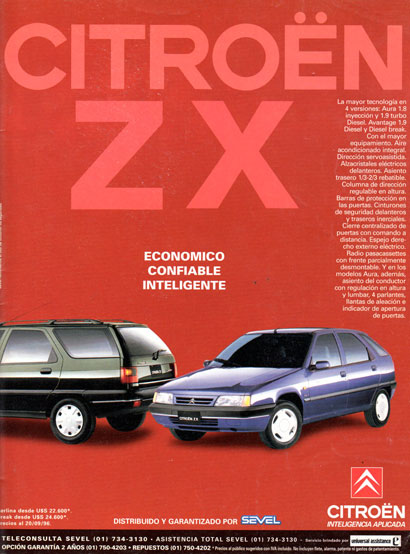 Citroën ZX 1.8i 5p