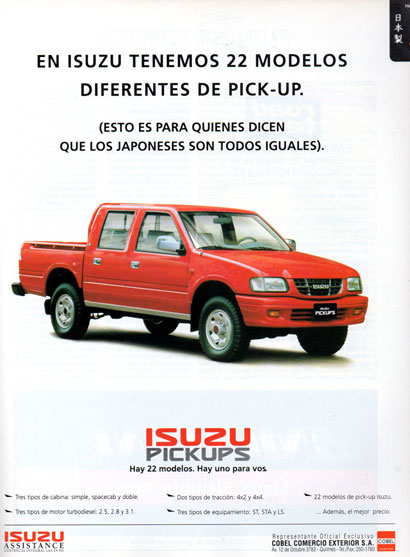 Isuzu LS 3.1 D Cabina Doble 4x4