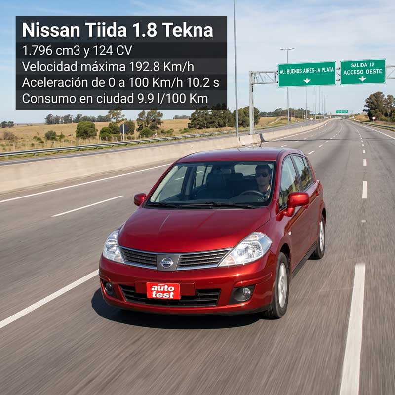 Nissan Tiida 1.8 Tekna