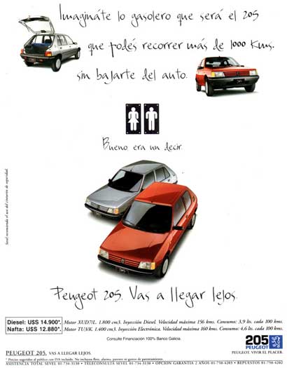 Peugeot 205 GLD