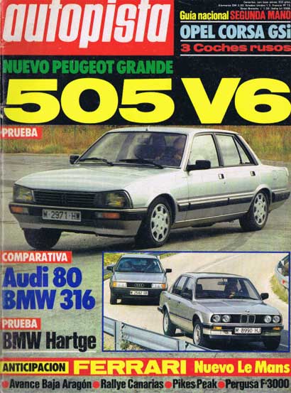 Peugeot 505 2.8i V6 ABS