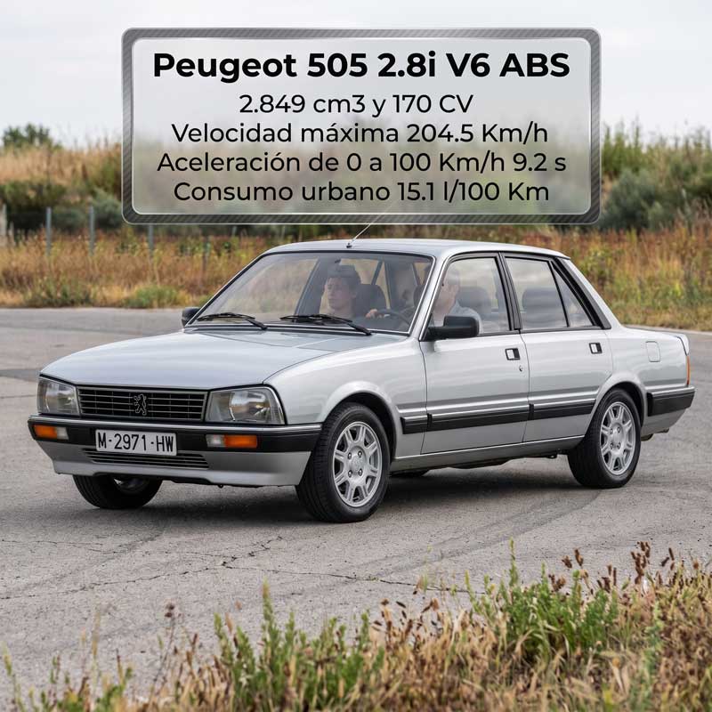 Peugeot 505 2.8i V6 ABS