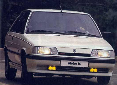 Road Test del Renault 11 Turbo