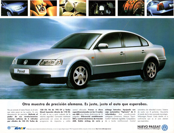 Volkswagen Passat V6 Tiptronic