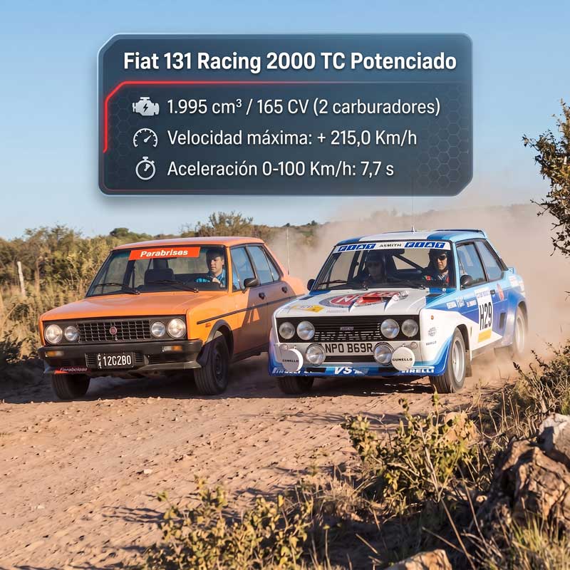 Fiat 131 Racing 2000 TC Potenciado