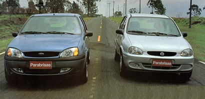 Ford Fiesta vs Chevrolet Corsa
