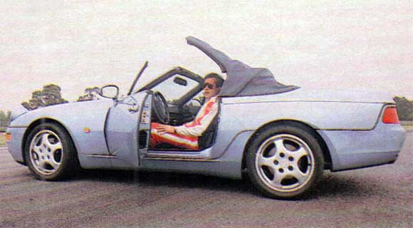 Porsche 968 Cabrio con Ernesto 