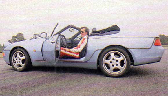 Porsche 968 Cabrio con Ernesto 