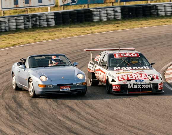 Porsche 968 Cabrio con Ernesto 