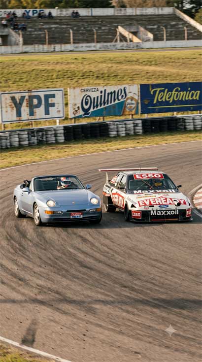 Porsche 968 Cabrio con Ernesto 